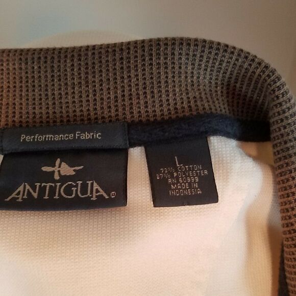 Antiqua polo/golf shirt Men's Sz L - Picture 5 of 8